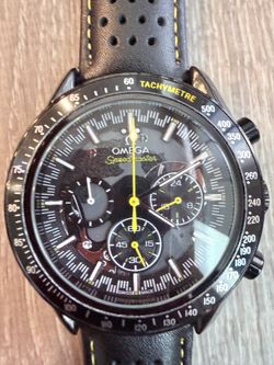 Omega Speedmaster “Dark Side” Style Quartz Watch – Brand new