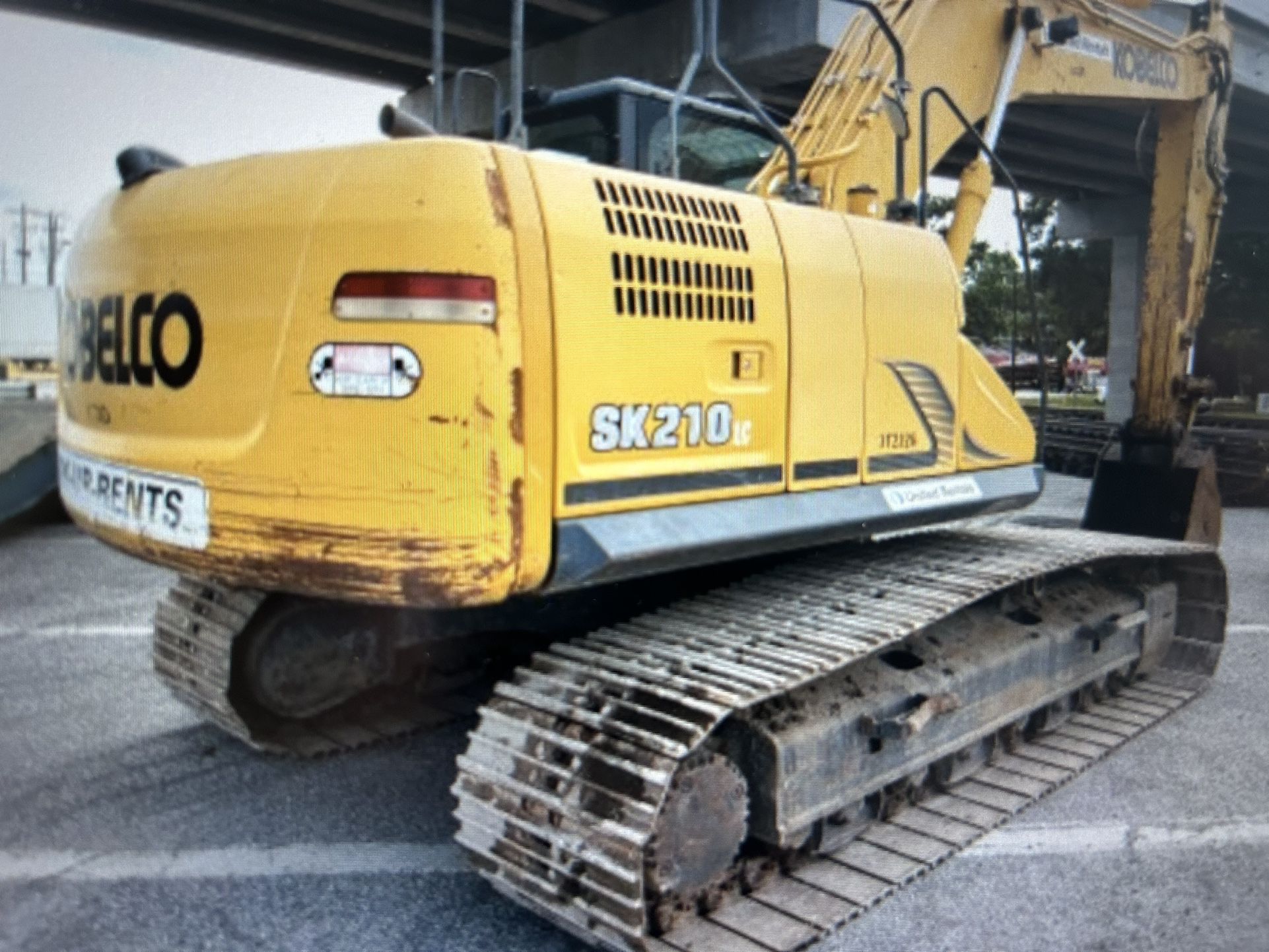 Excavator kobelco SK210LC-9