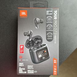 JBL Tour Pro 2 Wireless Noise Cancelling Earbuds