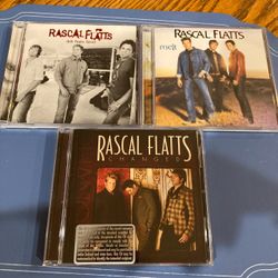 Rascal Flatts 3 CD’s mint condition
