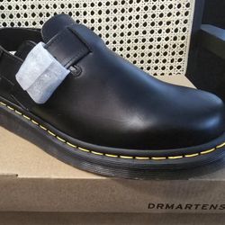 Black Leather Dr Martens Size 9 Women
