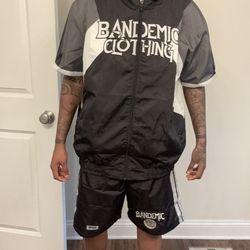 Windbreaker Short Set- XL