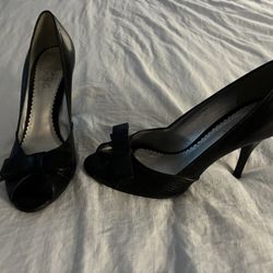 BCBG Stiletto Peep Toe Heels 7.5