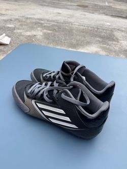 Adidas Baseball Cleats Black and Gray