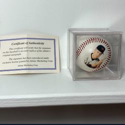 Cal Ripken Jr. Iron Man Baseball & Case