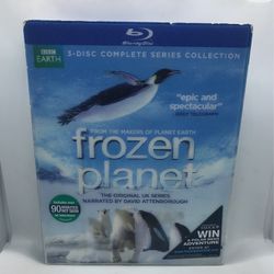 BBC Earth Frozen Planet Blu-ray Set New 