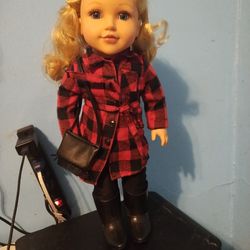 new 18 inch Newberry doll name Adrienne she is very rare asking $20 firm price 