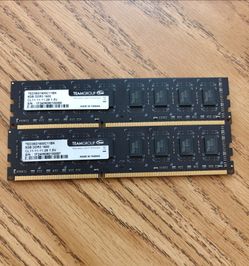 16GB (2x8GB) TeamGroup 1600mhz DDR3 UDIMM