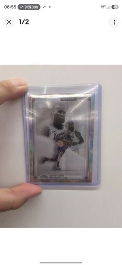 Topps Chrome 2025-26 Glass Canvas insert LeBron James #GC-1
