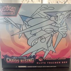 Chaos Rising Pokemon Center ETB PKC