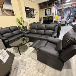 🔥 Brand New Recliner Set – Easy Financing Available!