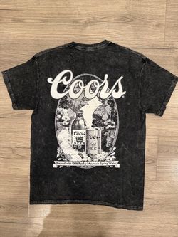 Distressed Wash Coors Golden Banquet Beer Tee Men’s Size Medium