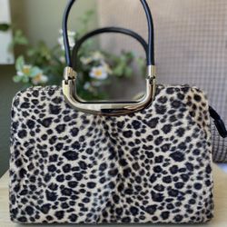 Leopard Print Purse 