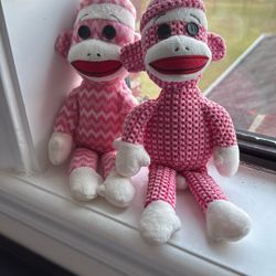 Ty Sock Baby Monkeys