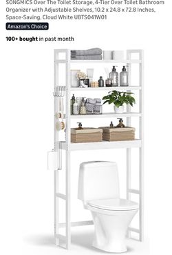 Bathroom shelves