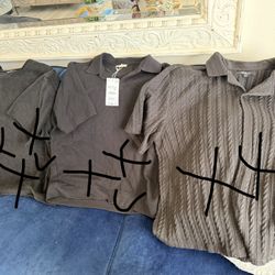 Nova Men’s Shirts Lot (xxl and 1 Xxxl