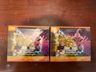 Dragon Ball Super Card Game Fusion World Story Booster 01 Box x2