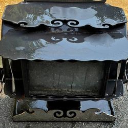 Large Cast Iron Wood Stove