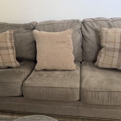 Ashley Signature Living Room Set – Sofa + Loveseat + Chair – Modern Couch Set