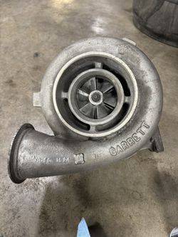Massive Garrett Turbocharger – Likely Off 7.2L Powerstroke / Diesel Tractor – No Part #