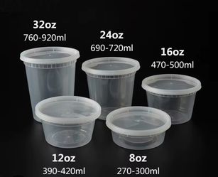 Food packaging Deli-Containers 240/pcs