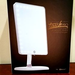 IMPRESSIONS VANITY TOUCH PRO  LED MAKEUP MIRROR WITH BLUETOOTH 