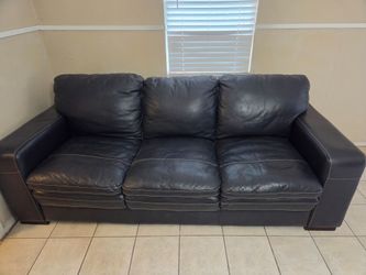 Leather Sofa