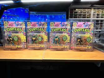 Teenage Mutant Ninja Turtles 25th Anniversary figures (Full Set)