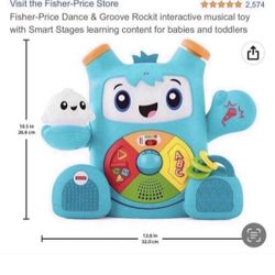 Dance & Groove Rockit Baby Electronic Learning Toy with Music and Lights