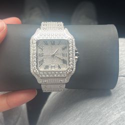 Moissanite Diamond Watch 