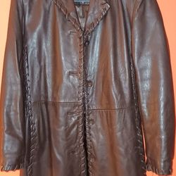 Collezione sa  Leather Jacket 