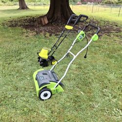 Electric Garden Equipment (Dethatcher & Tiller)
