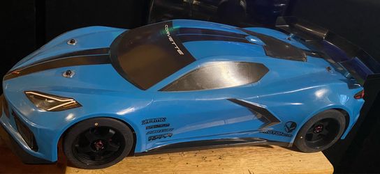 Rc 1/8 6s Chevorlet c8 Corvette.. very fast.. trade for gaming pc