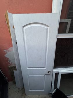 White Interior Door