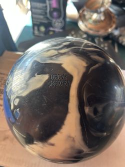 🎳 EBONITE MAXIM BOWLING BALL – 8 LB – BLACK & WHITE MARBLE