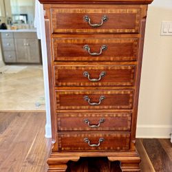 Five Drawer Dresser With Jewelry Storage
