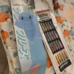 Squirtle Pokémon Santa Cruz Skateboard 