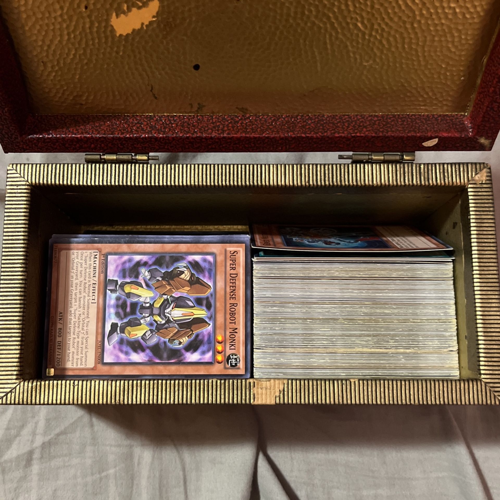 Box Full Of YuGiOh Cards