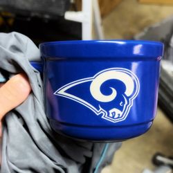 Los Angeles Rams 22oz Ceramic Soup Bowl Mug
