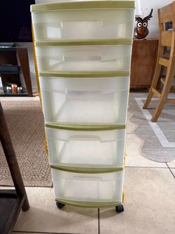 Sterilite Storage Container 5-Drawers (Edinburg)