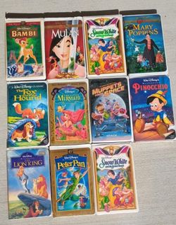 Classic VHS tapes