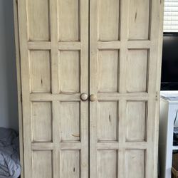 Desk armoire, sewing table Or crafting table 