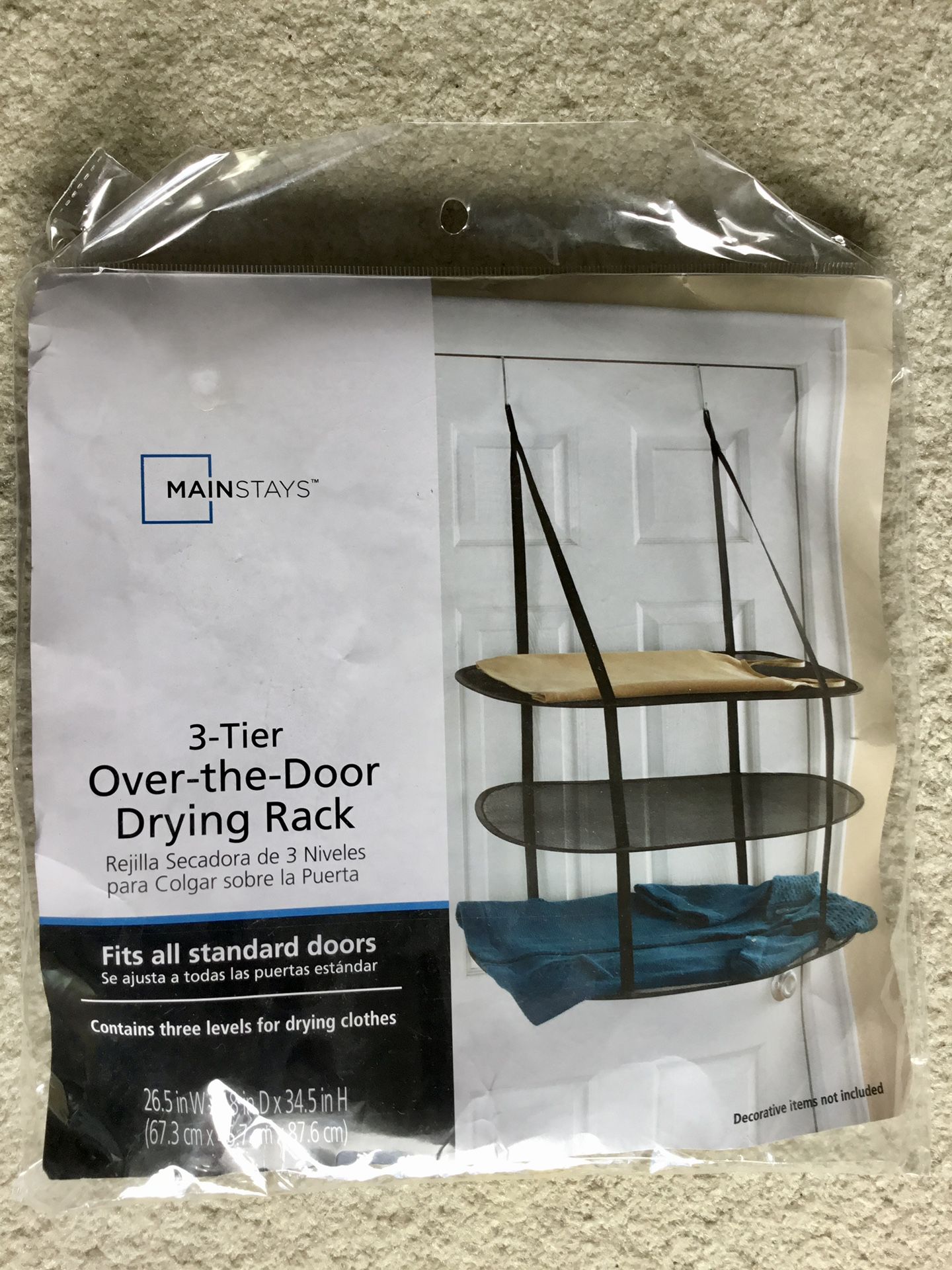Over The Door Drying Rack 