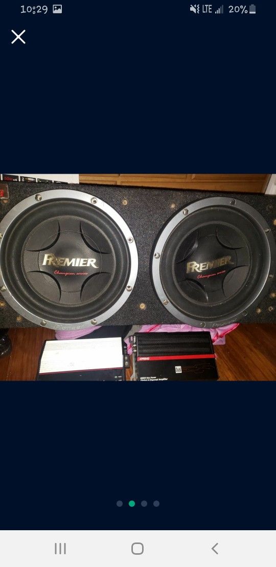 Subs And 1 Amp