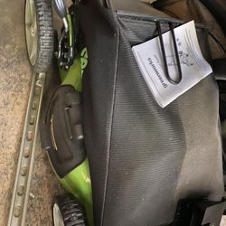 Electric And Gas Lawn Mower