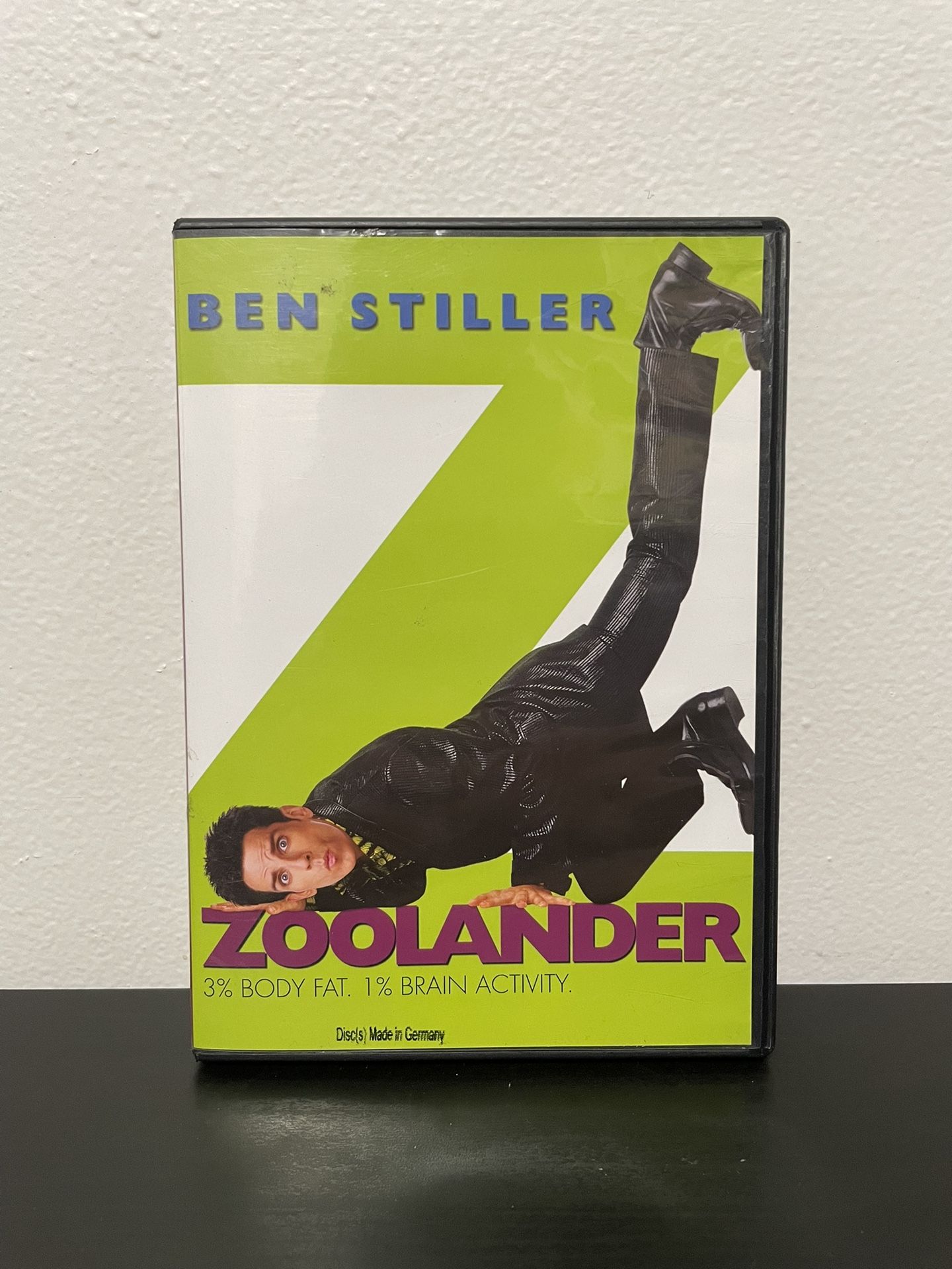 Zoolander DVD Movie Like New Ben Stiller Will Ferrell Widescreen 2001