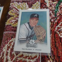 Atlanta Braves Tom Glavine Only Donruss Baseball Cards Lot 