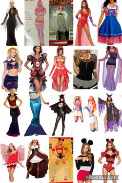 $45 And Up New Women’s Adult Ladies Halloween Costumes Dresses Princess villain Fairy Disney Vampire Sexy