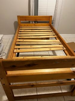 Wood Twin bed Frame