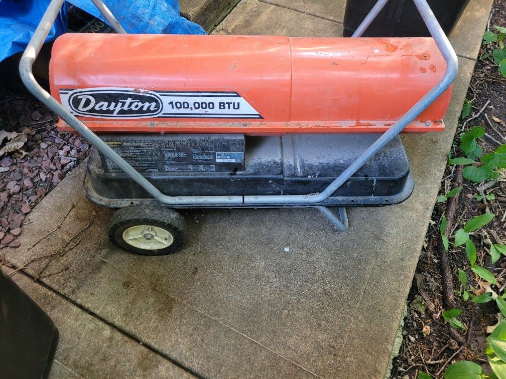 Dayton Oil Fired Torpedo Heater